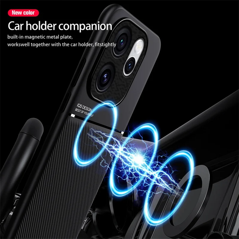 Rugged Non-Slip Protective Case with Magnetic Suction Holder
