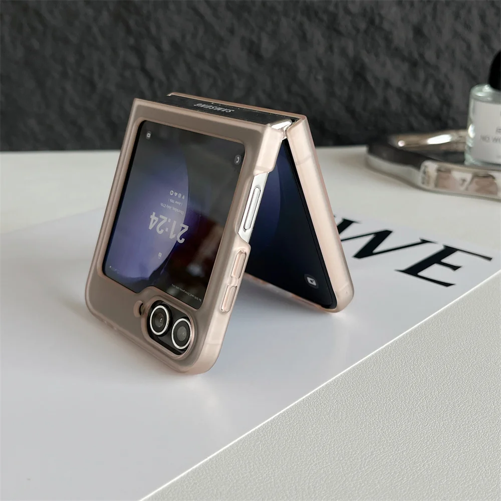 Slim Matte Transparent Magnetic Shockproof Case with Wireless Charging Compatibility