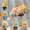 17cm Mini Plush Doll'S Clothes Outfit Accessories For Korea Kpop Exo Labubu I II Idol Dolls Sitting Party overalls Clothing Gift 1