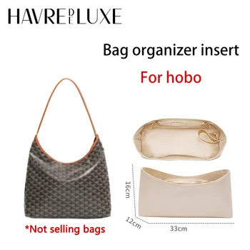 Organizer per borsa Hobo, resistente, alla moda, impermeabile, accessorio per borsa, supporto per la conservazione, modifica interna, accessori per borse