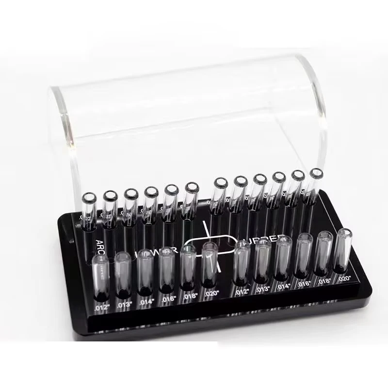Orthodontic Bow Box Square Wire Round Wire Sorting Frame Pre-Formed Bow Placing Box Nickel-Titanium 1pcs