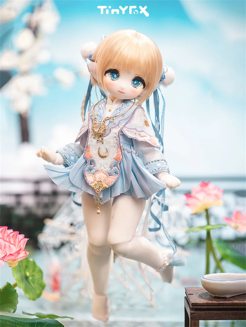 

Spot goods &TinyFox Special six points fox God hanging moon official bjd doll MJD 1/6 female doll 2 dimensional doll