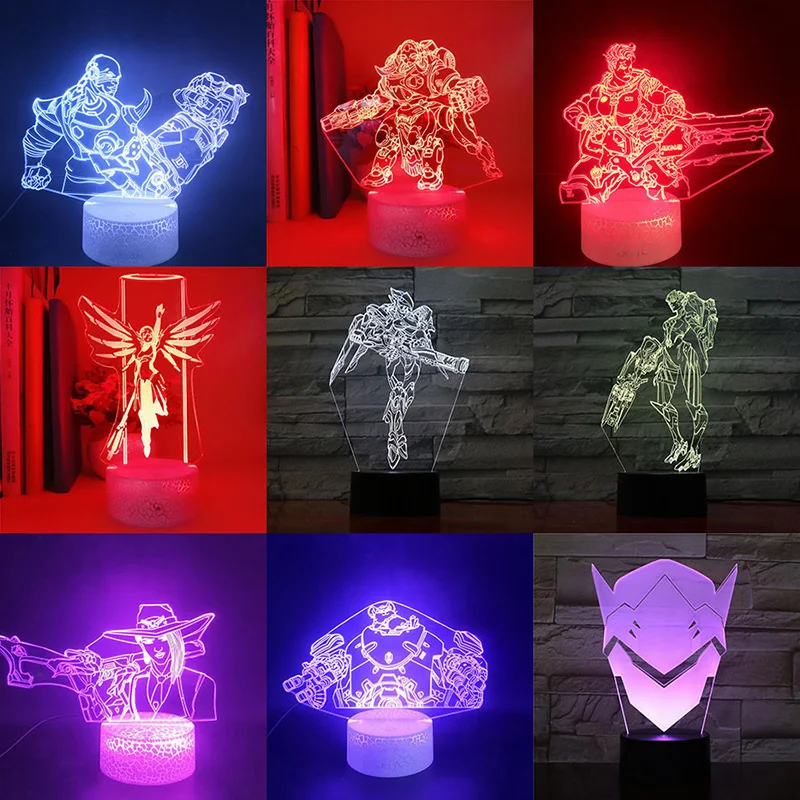 Overwatch Personagens Do Jogo Modelo Brinquedo Ow Reaper Tracer  Misericórdia Lucio Pharah Widowmaker Figura De Ação Coleção Ornamentos De  Mesa Presente - Estatuetas - AliExpress