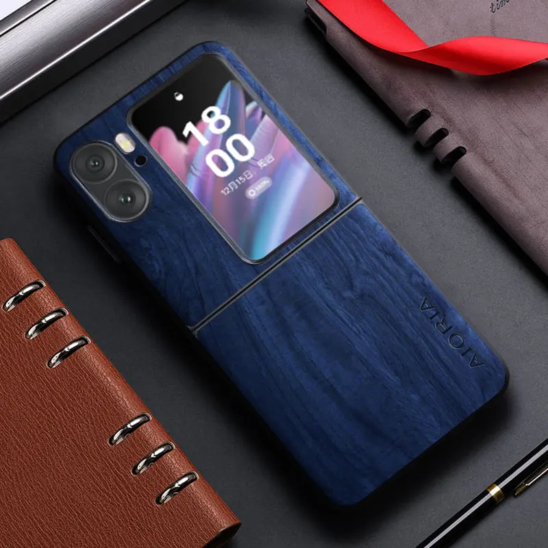 Bamboo Wood Pattern Leather Back Cover Case