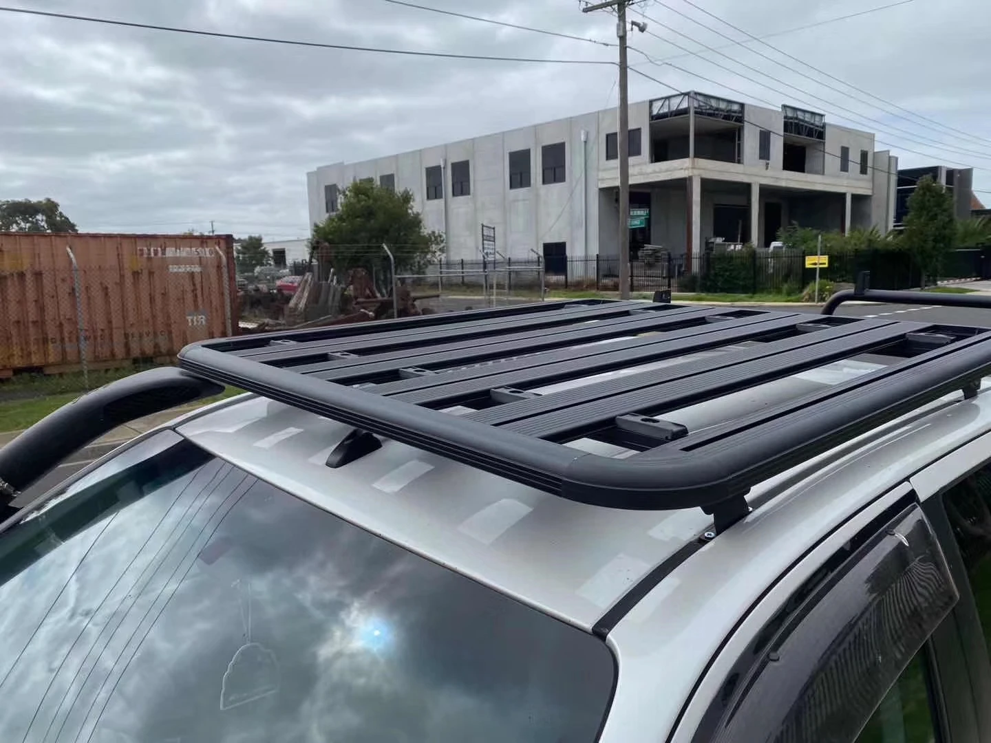 Aluminum base roof rack for off road 4wd fans LC100 LC200 land cruiser wrangler JK JL for land rover 4Runner Hilux Ranger jimny