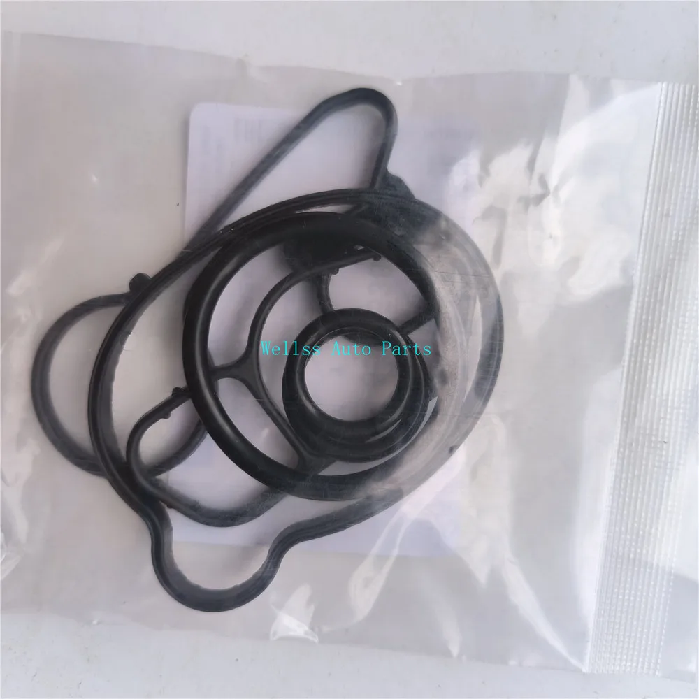 10PCS Engine Oil Cooler Gasket ORIGINAL Replacement Kit Seal 55565385 For Chevrolet Cruze Sonic Trax Encore 1.4T Astra
