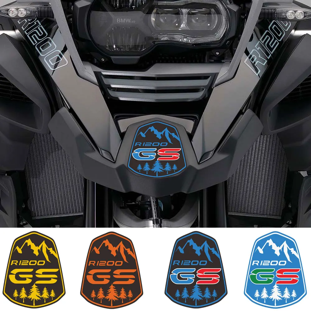 

Motorcycle For BMW R1200GS R1200 R 1200 ADV GS GSA Front Fender Beak Extension Cove Windshield Screen Stickers Decals Adventure