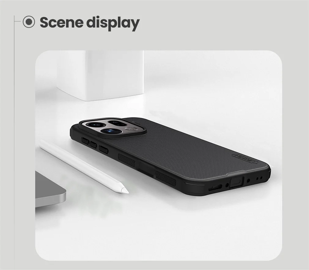 Nillkin MagSafe-Compatible Frosted Shield Pro Magnetic Shockproof Ultra-Thin Case