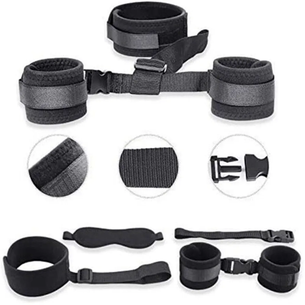 Sex Toys Erotic Sex Toy Sex Party Toys Sex Bondage Toys BDSM Bondage Erotic Products Plush Backhand Collar Restraint Strap Female Flirting Sexual Slave Adult Games Sex Toys for Couples