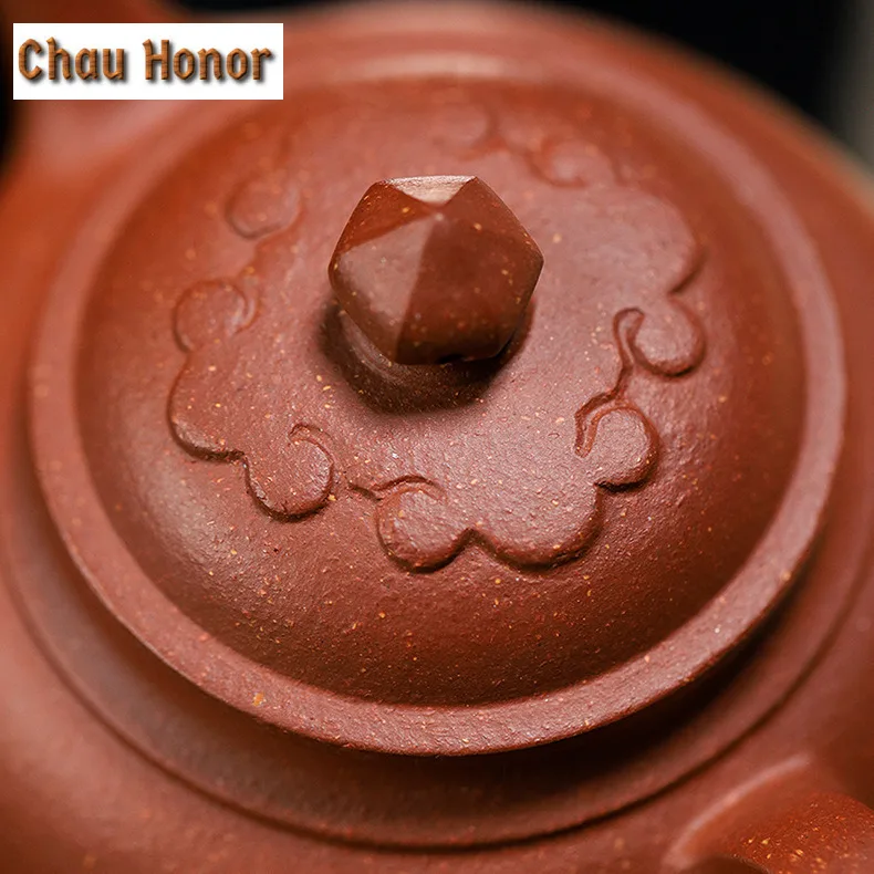 175ml Boutique Yixing Purple Clay Teapots Handmade Pot Raw Ore Downhill Mud Tea Maker Kettle Chinese Zisha Tea Set Collection