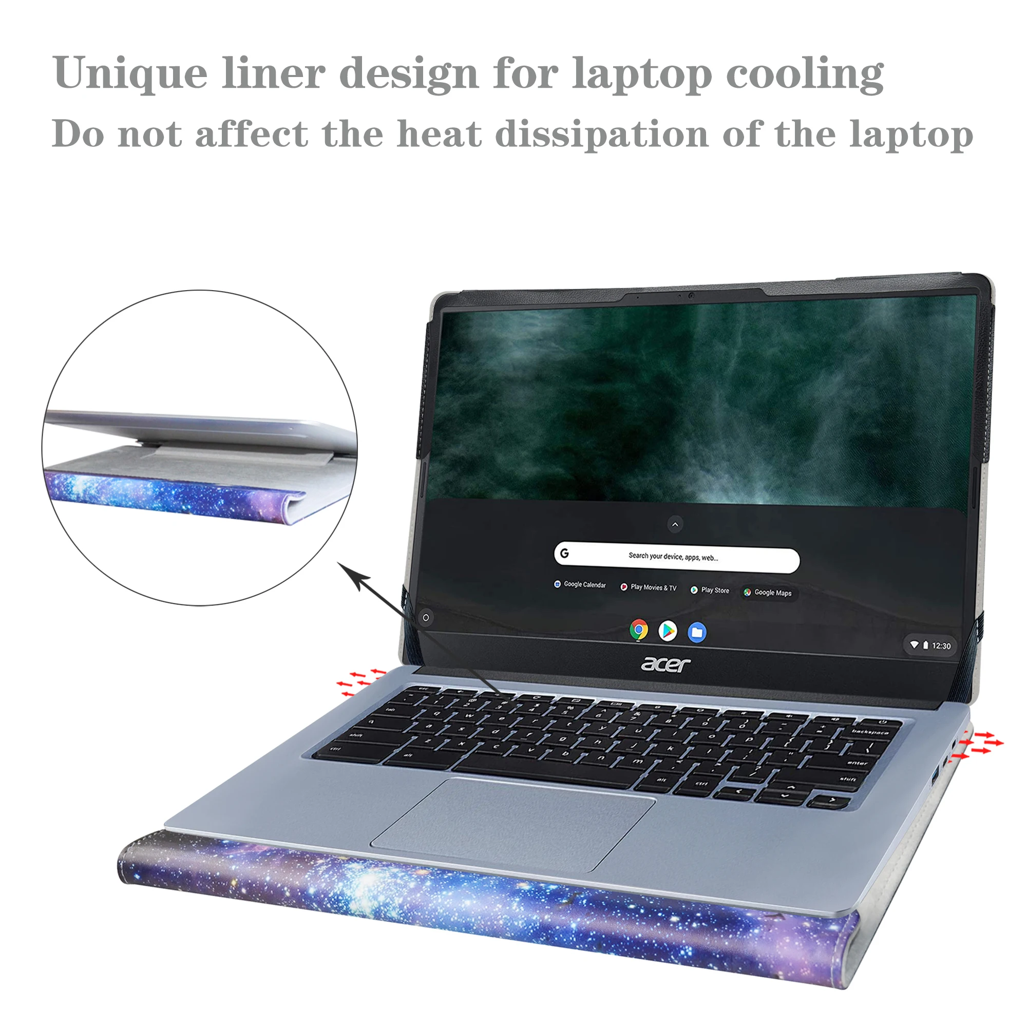 Alapmk Capa Protetora para 17.3 Acer Chromebook 317 Cb3171h Cb317-1h-c994 Portátil - Imagem 4