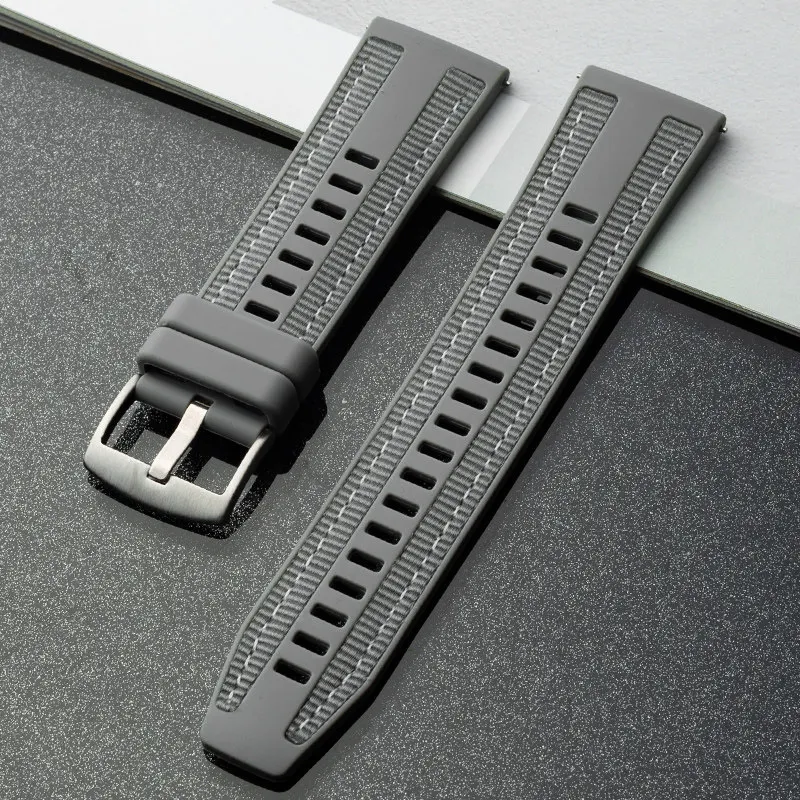 Official Sports Composite Silicone and Nylon Band Bracelet