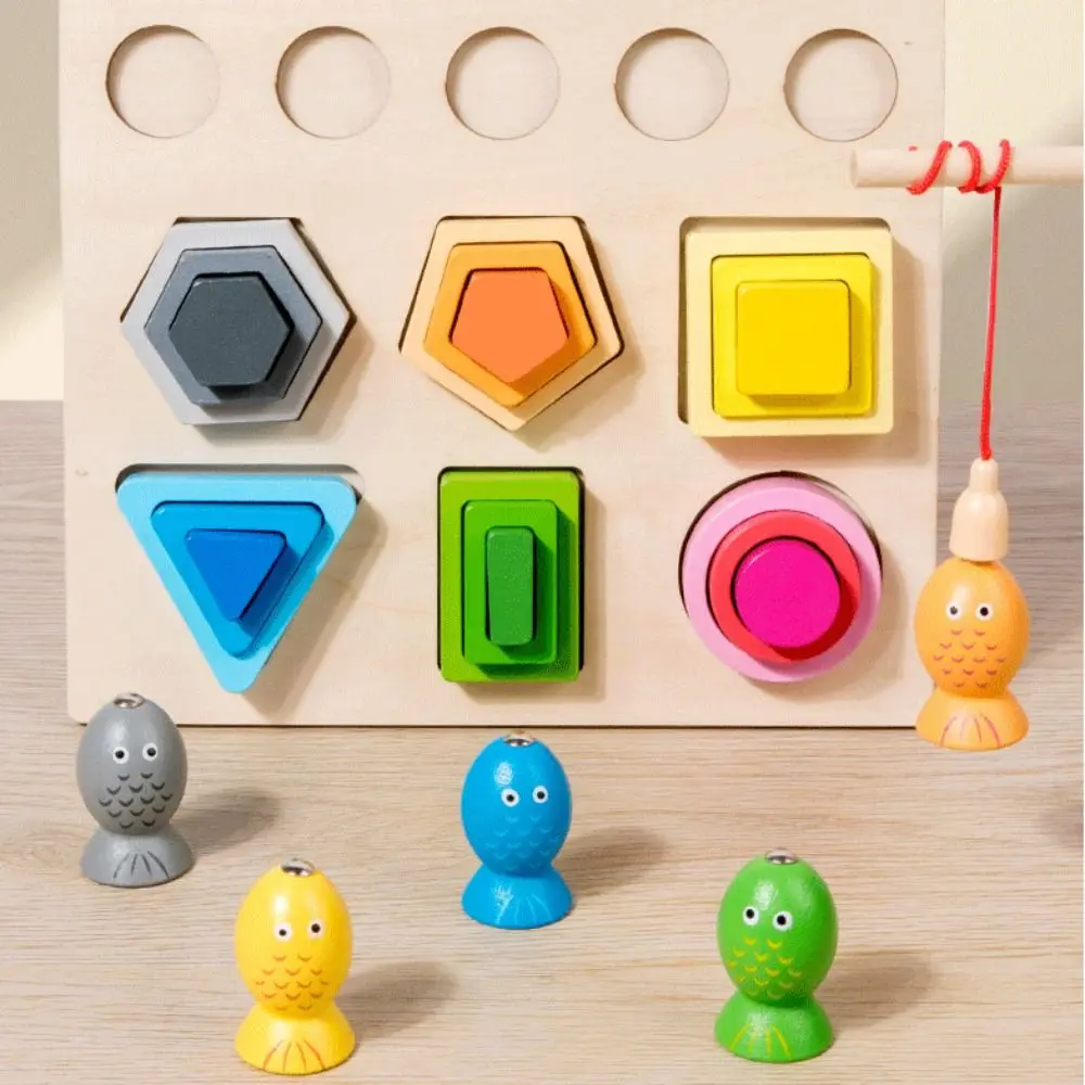 

Wooden Shape Matching Toys Colorful Geometrical Sorting Stacking Toys Educational Sorting Montessori Wood Toys Kids Gifts