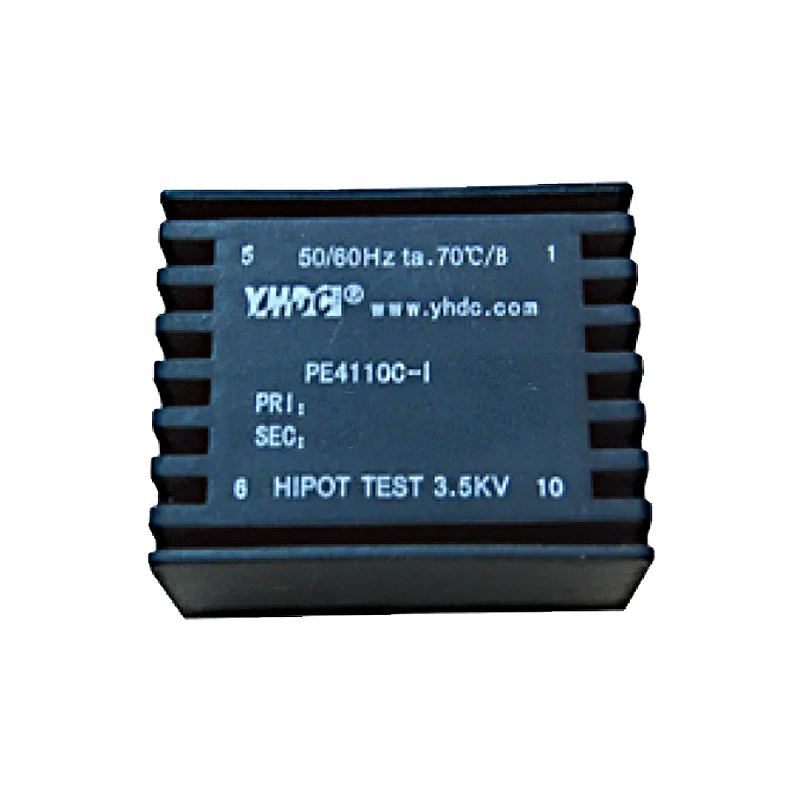 YHDC PE4110C-I мощность 3VA входное напряжение 110 В Выход 2*18 в Инкапсулированный