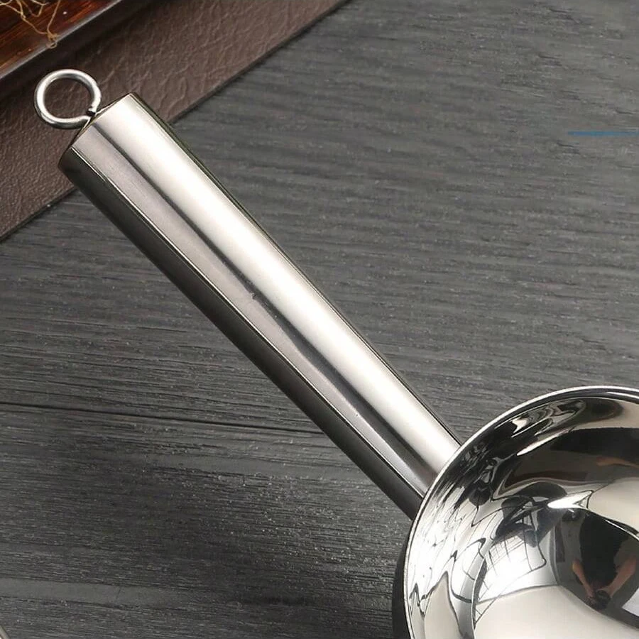Stainless Steel Ice Shovel Flats Bottom Bar Tool Supermarket Rice Sugar Block Tea Shovel