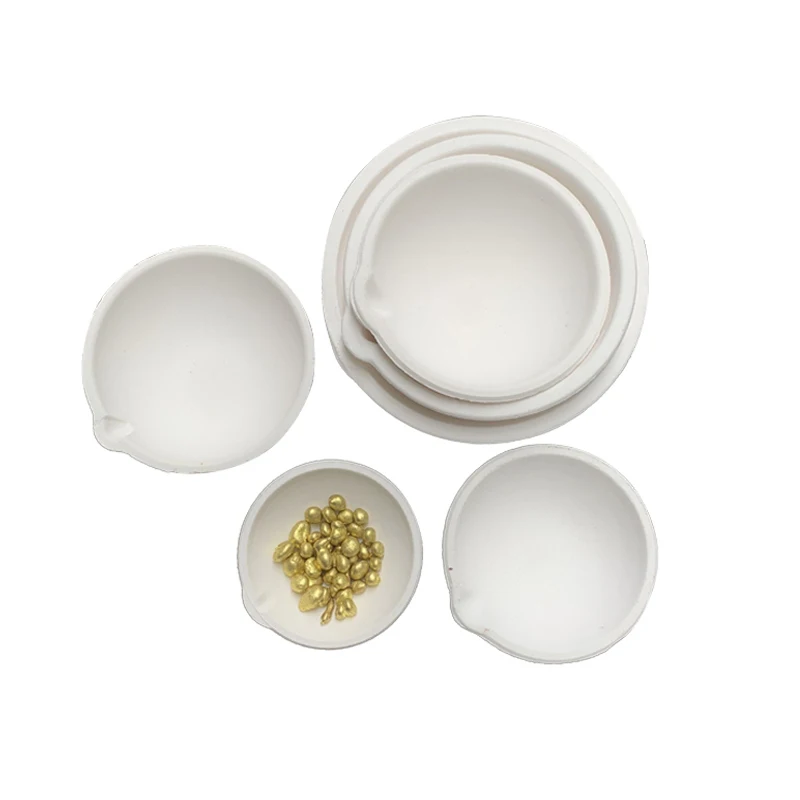 고온 석영 그릇 도가니 용광로, 용융 주조 정제, 황금 실버 보석 도구, 100g-5000g