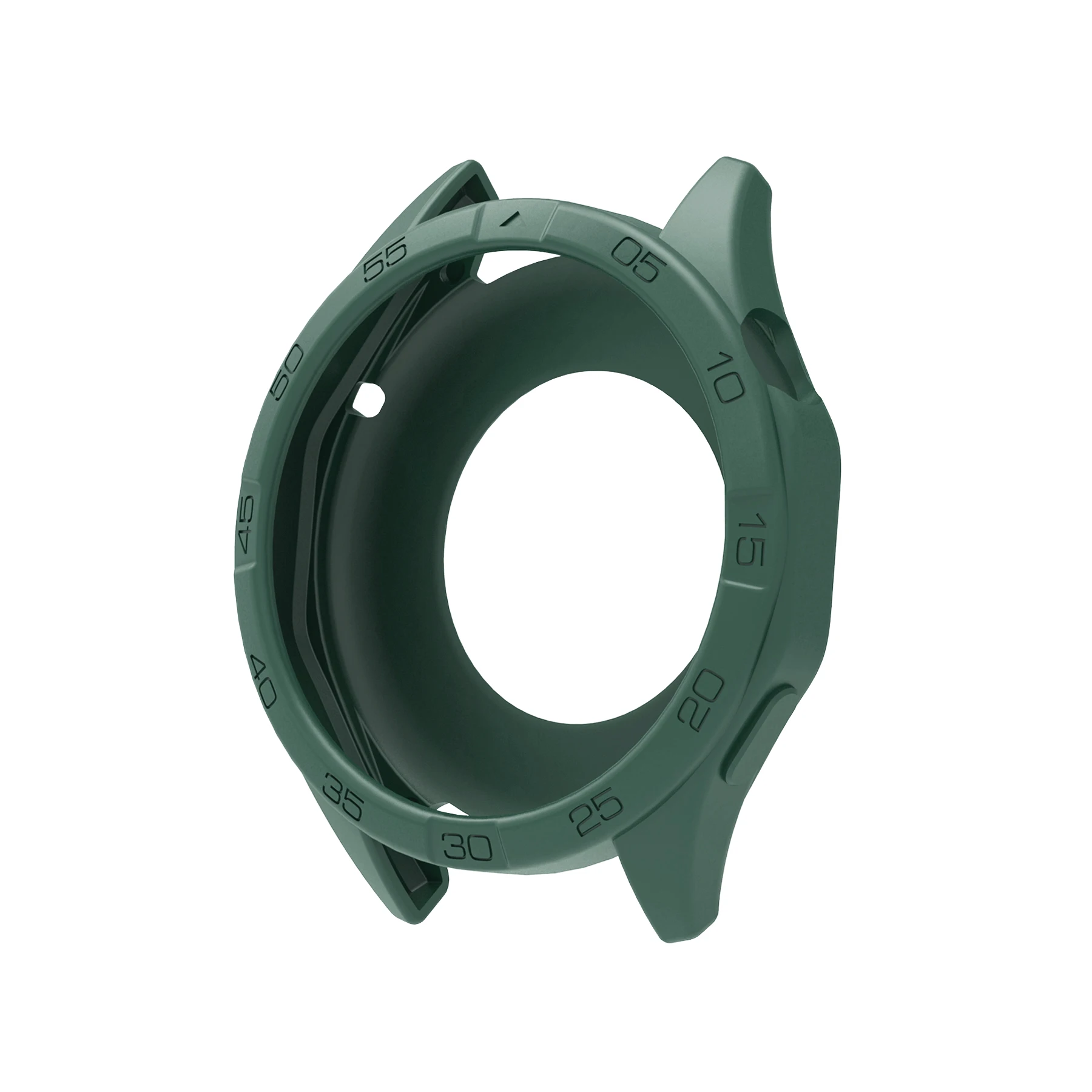 Colorful Hollow Silicone Screen Protector Case for Smartwatch - Super Lightweight Design