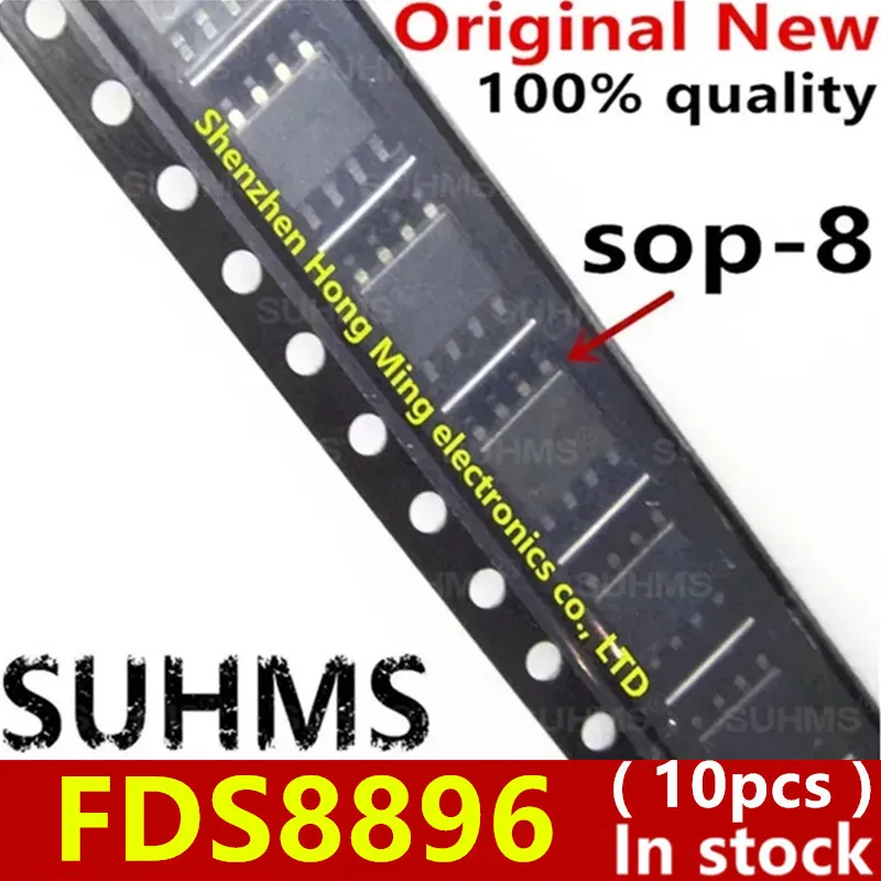 

(10 шт.) 100% новый набор микросхем FDS8896 8896 sop-8