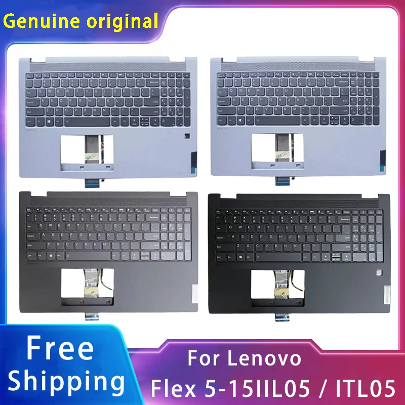 

New For Lenovo Flex 5-15IIL05 / ITL05 Replacemen Laptop Accessories Keyboard With LOGO And Backlight