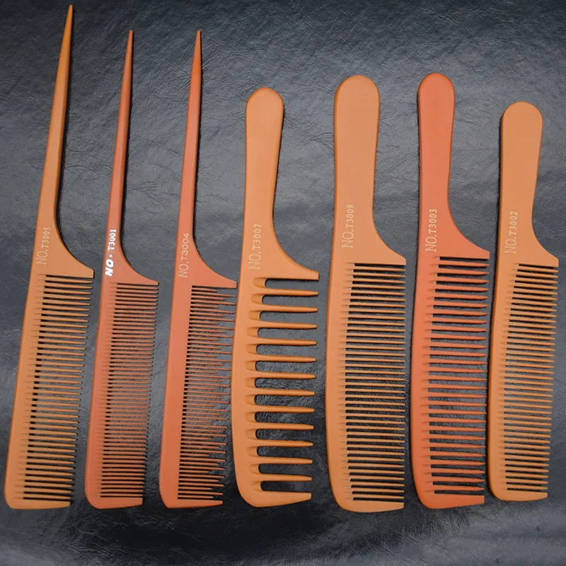 Hair comb thickened bakelite comb haircut hair comb is not easy to break, barber comb thickened type high temperature resistance