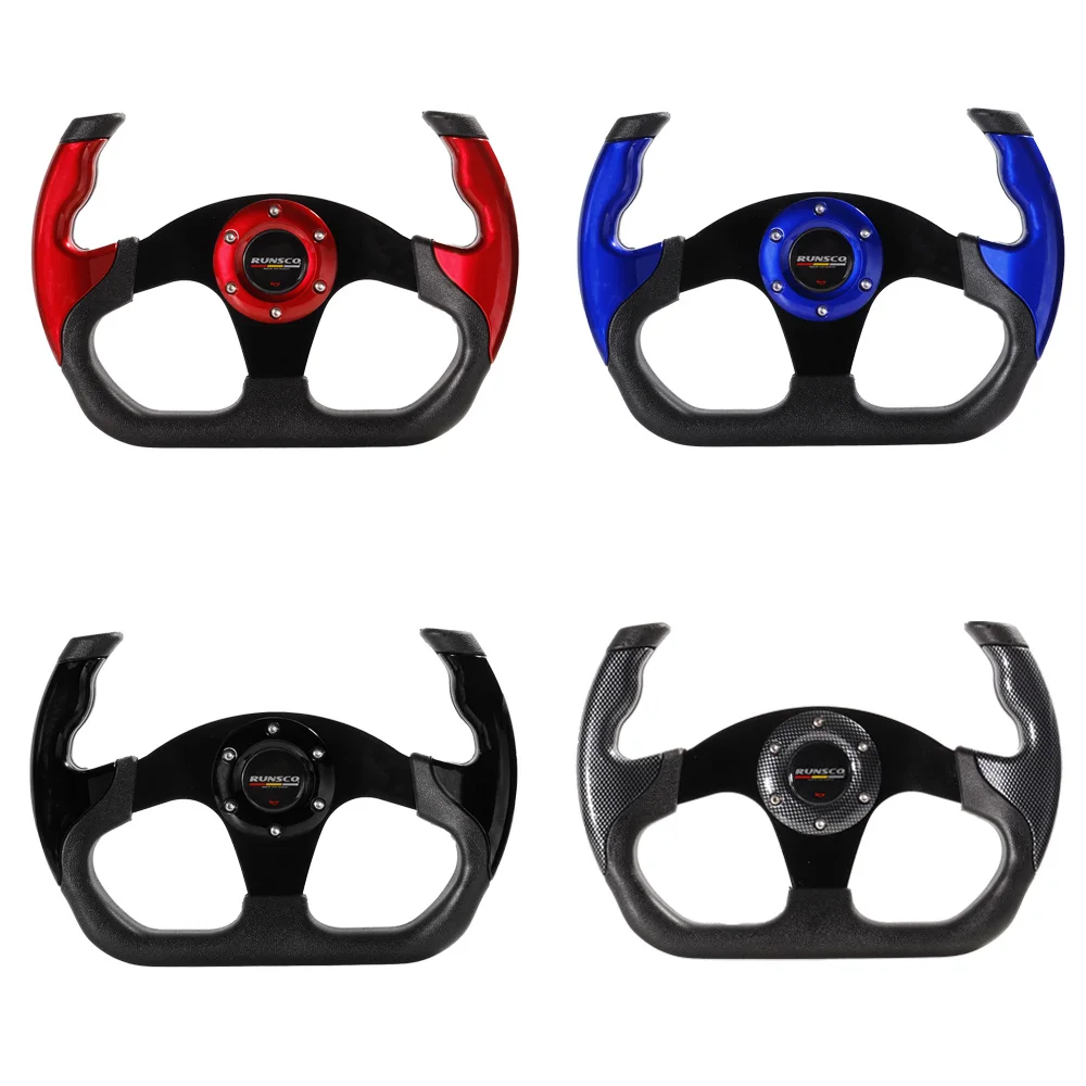13 Pulgadas/320 Mm Volante Tipo D,Volante General De Gamuza Para