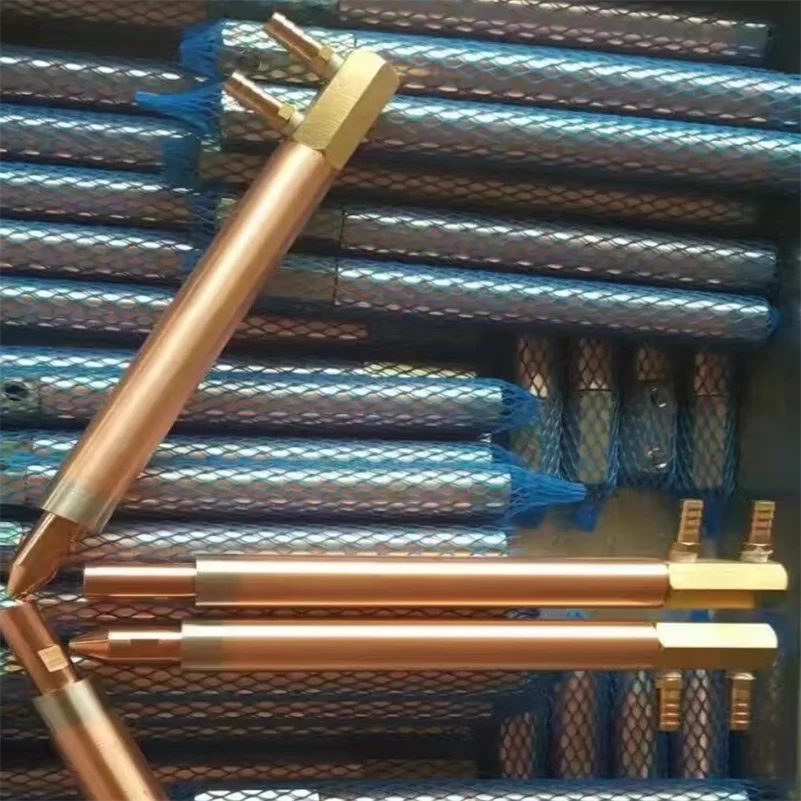 Spot Welding Machine Grip Rod Electrode L/Cooling Electrode Water Copper Rod Φ20/25/30 150L 250L 300L 5