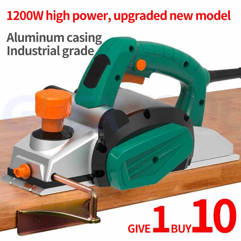 Electric Woodworking Planer Multifunctional Electric Planer Manganese Steel Blade Inverted