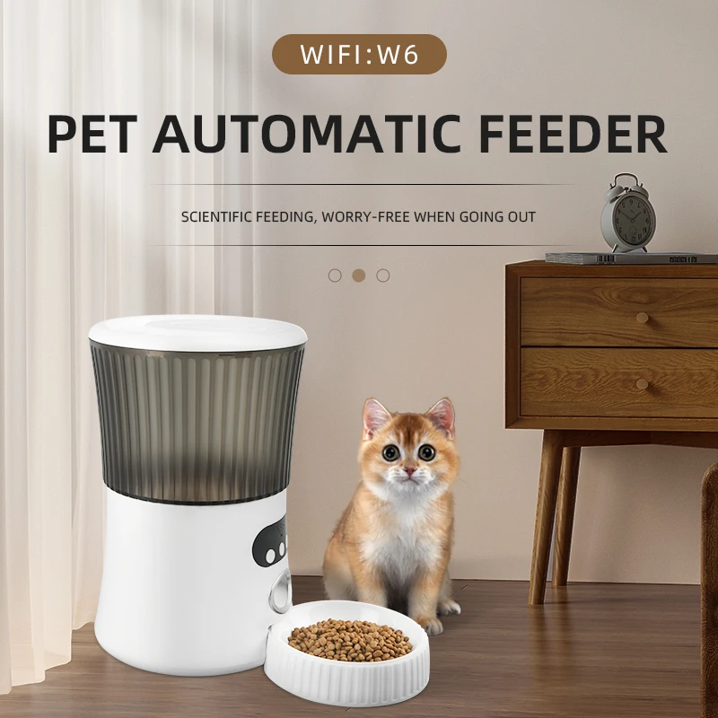Glomarket Smart Tuya Pet Automatic Feeder Wifi 6L Dog Cat Food App