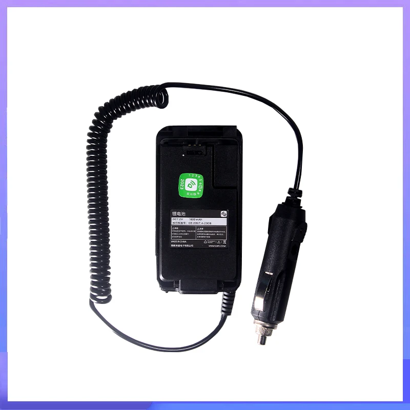 Quansheng-UV-K5 UV K6 UV-5R PLUS, eliminador de batería, walkie-talkie, cargador de coche de 12V/24V, encendedor de cigarrillos para Radio Ham UV K5(8)