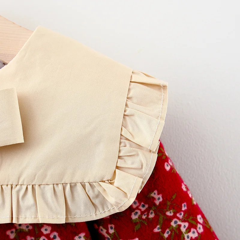 Girls Spring and Autumn Season Long sleeved Dress - Uniqwear