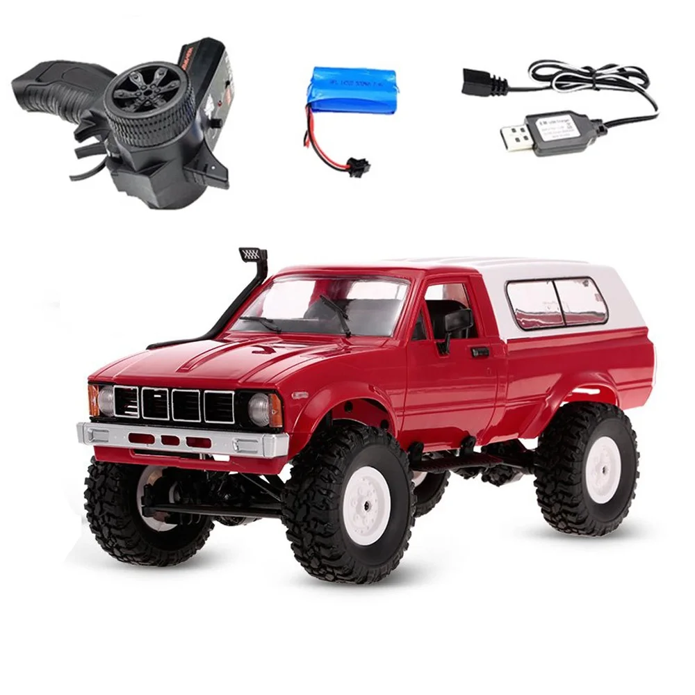 Wpl C24 Remote Control Off-road Model Car Rc Auto Diy High