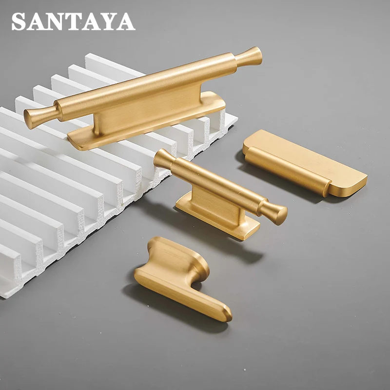 

Brass Furniture Handles Gold Pendant Classic Pulls Wardrobe Kitchen Cabinet Storage Closet Dresser Drawer Knobs