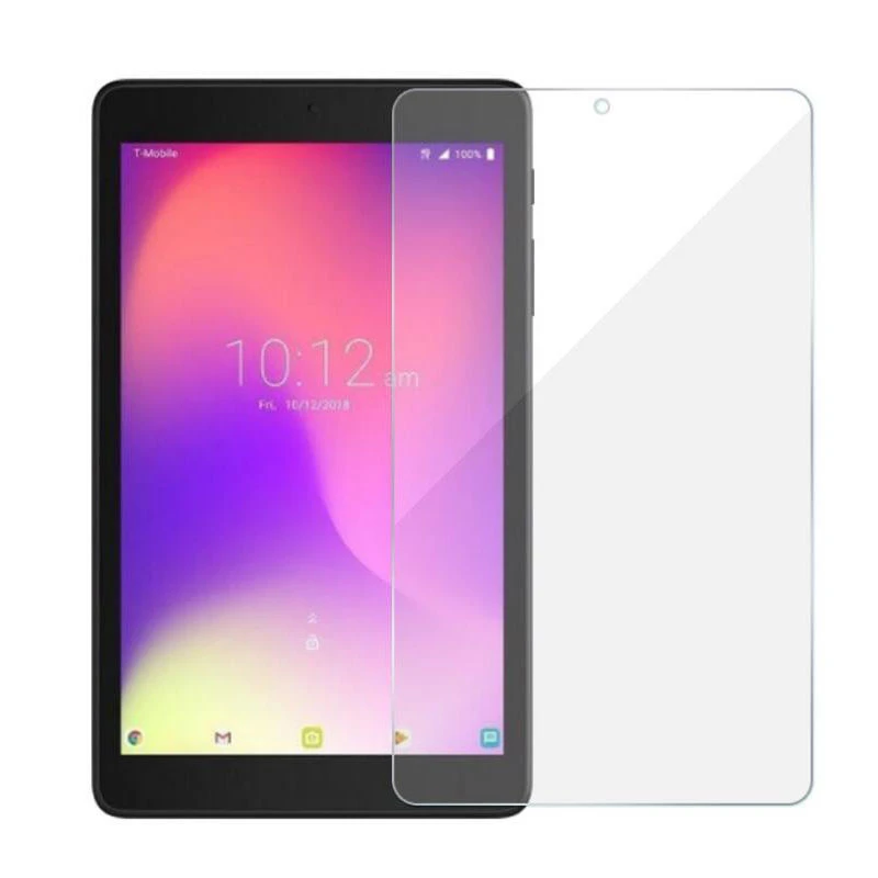 

For Alcatel 3T 8 2018 / Joy Tab 2 8.0 2020 Tablet Tempered Glass Screen Protector Tab A30 8.0 Inch Anti Scratch Protective Film