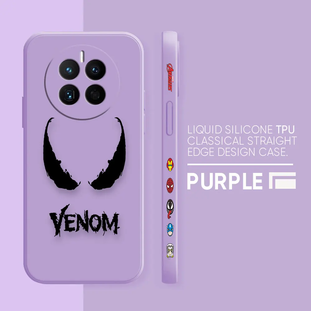 thumbnail image 1 of Phone Case For Huawei MATE 10 20 20X 30 40 50 P20 P30 P40 P50 10 PRO PLUS Case Cover Funda Cqoue Shell Capa Marvel Comics Venom, 1 of 5