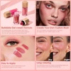 Watercolor Liquid Blush 6 Shades for a Radiant and Sculpted Look Makeup Korean Make Up Highlight Cosmetics Flower Knows Women 5