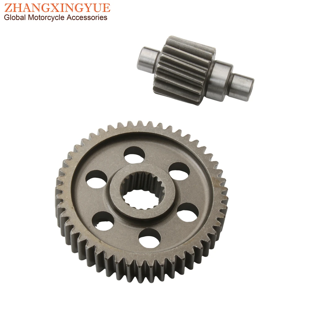 thumbnail interactive-video image 1 of Glixal GY6 De Alto Rendimiento 150cc 180cc 200cc Racing Final Drive Gear Set 152QMI 157QMJ 161QMK 161QML Scooter Ciclomotor ATV Go Kart (18T/36T 1 of 1