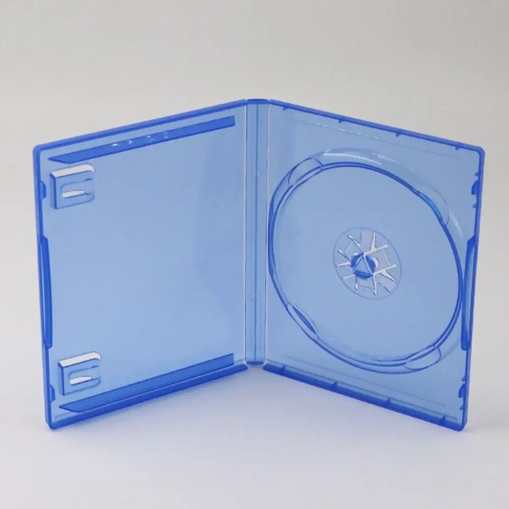 Custodie Di Ricambio Per Pc Archiviazione Portatile Di Dischi Cd Sottili Blu Da 6.7 Pollici Per Supporto Per Disco Di Gioco Ps5 Ps4 Pro