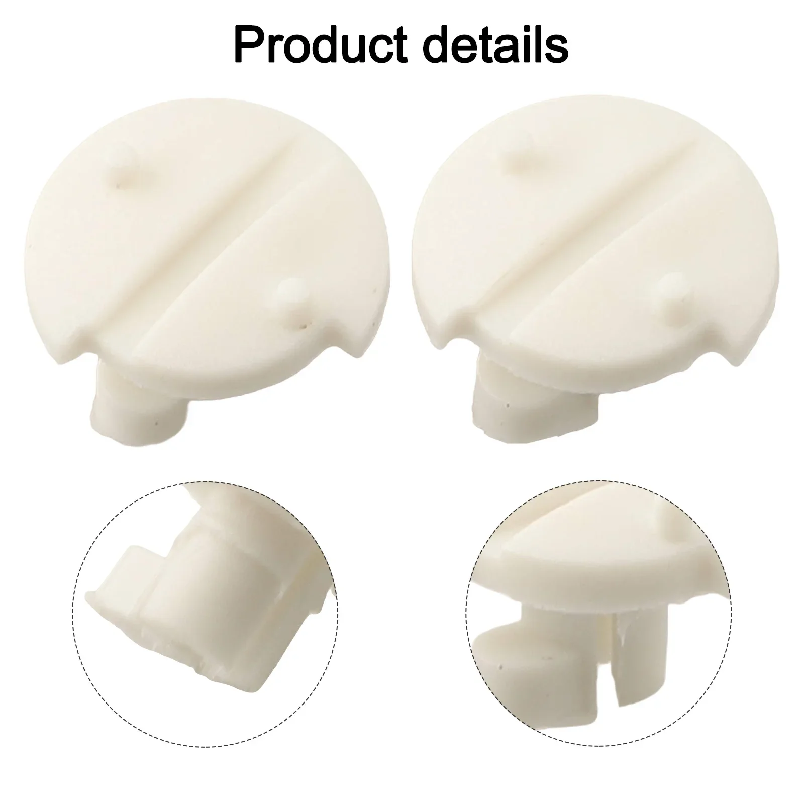2 clip di chiusura invernale per frigorifero Dometic per roulotte camper DS 295176600 Accessori per auto con clip per chiusura sfiato in ABS beige - immagine 2
