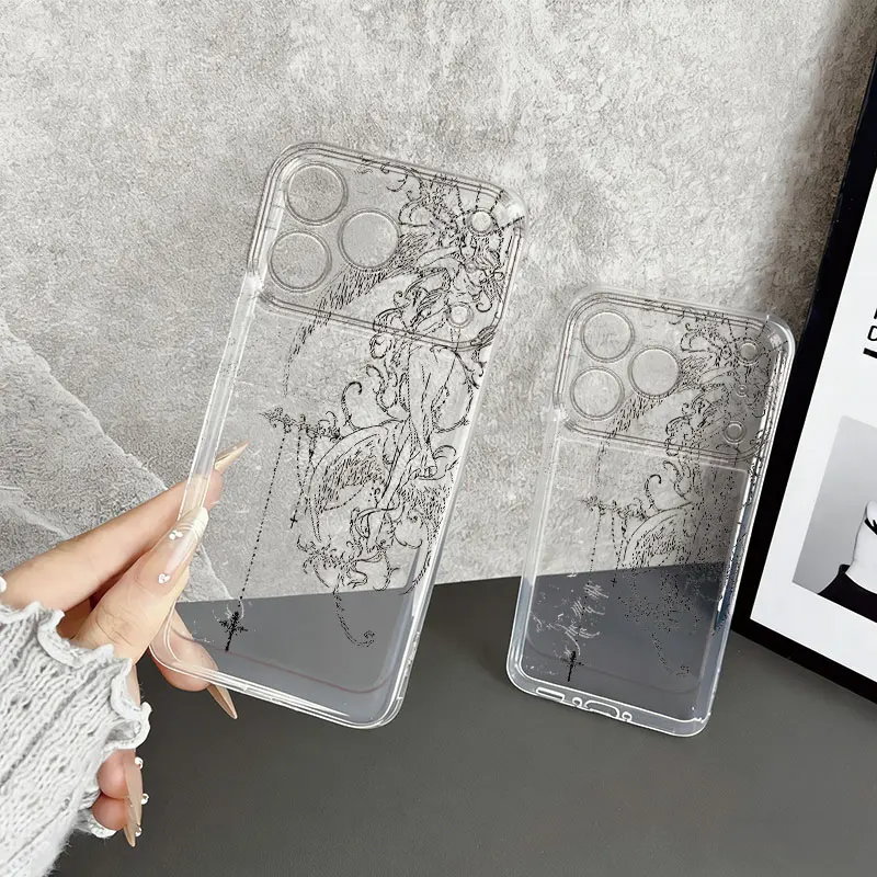 Winged Goddess Premium Phone Case