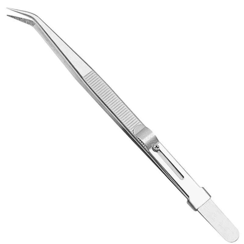 Heavy Duty Thickened Stainless Steel Tweezers with High Precision and  Durability for Electronic Repairs and Nail Art 12 