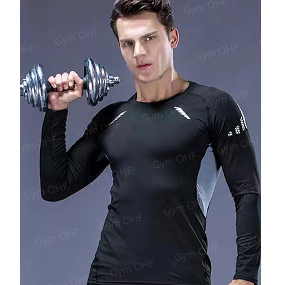Goku Print Compression Shirts For Men Gym Workout Joging Fitness Undershirts Base Layer Quick Dry Aerobic Exercise Men Tops
