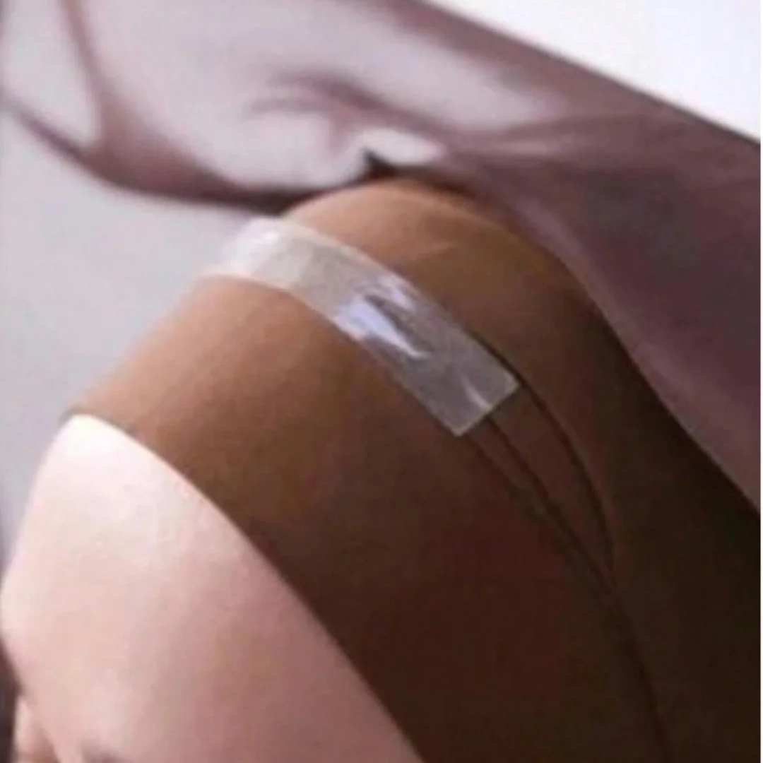 히잡 테이프 무슬림 여성용 양면 히잡 테이프 패션 뷰티 테이프 투명 바디 강력 투명 패브릭 접착 테이프 의류 A