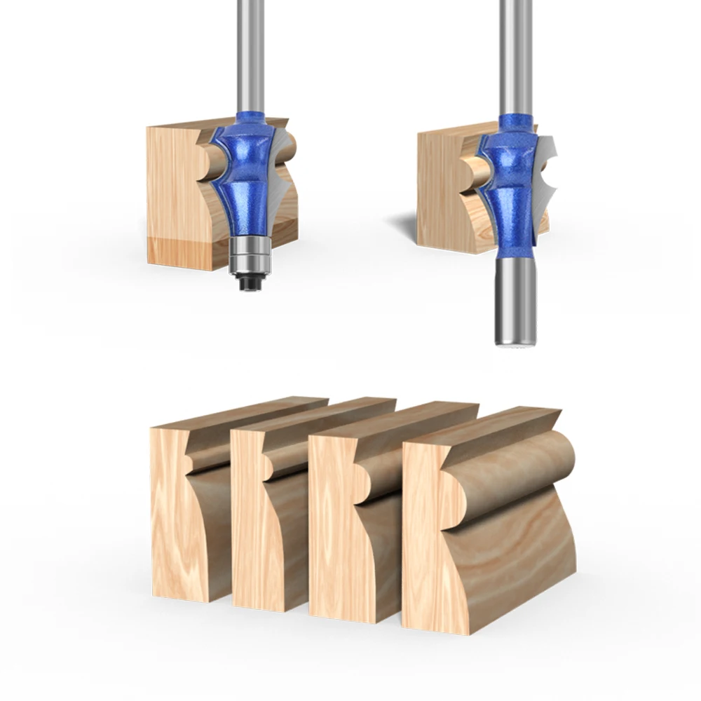 LAVIE 6mm 1/4 Schaft Fräser Set Für Holzbearbeitung Fräser Hochwertige Zeichnung Linie H06092T5 H07092T5 – Detail 11