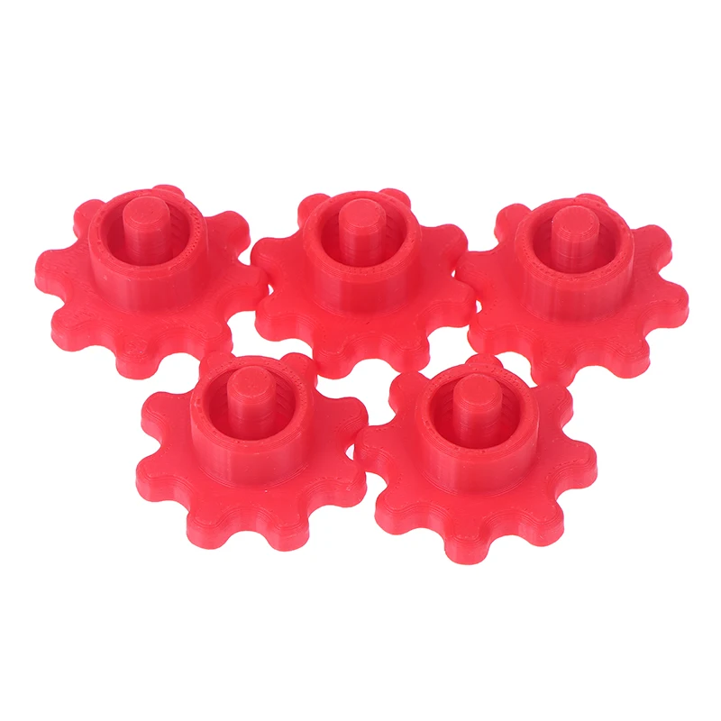 4Pcs Silicone Tube Caps Durable Plastic Sealing Mouth Plug for Standard Glue Bottles Silicone Hose Accessory