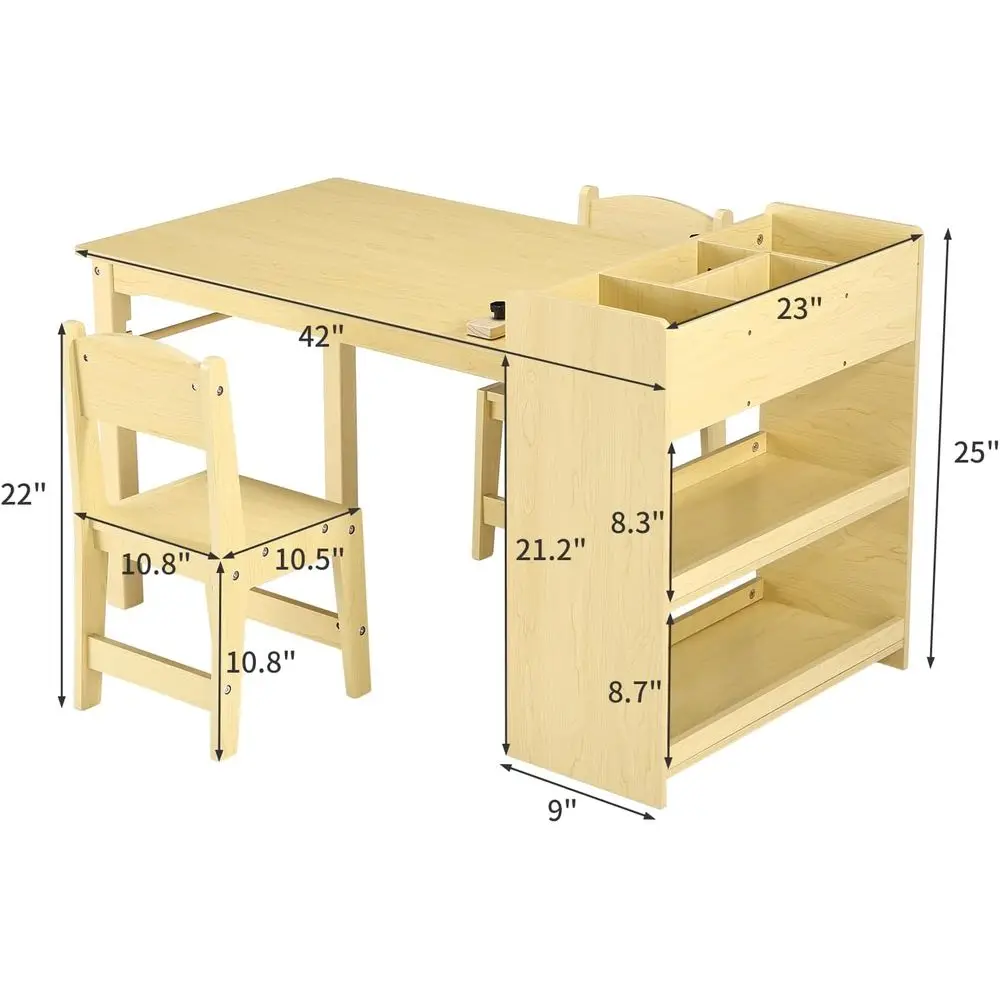 Kids Art Table Chair Set 6