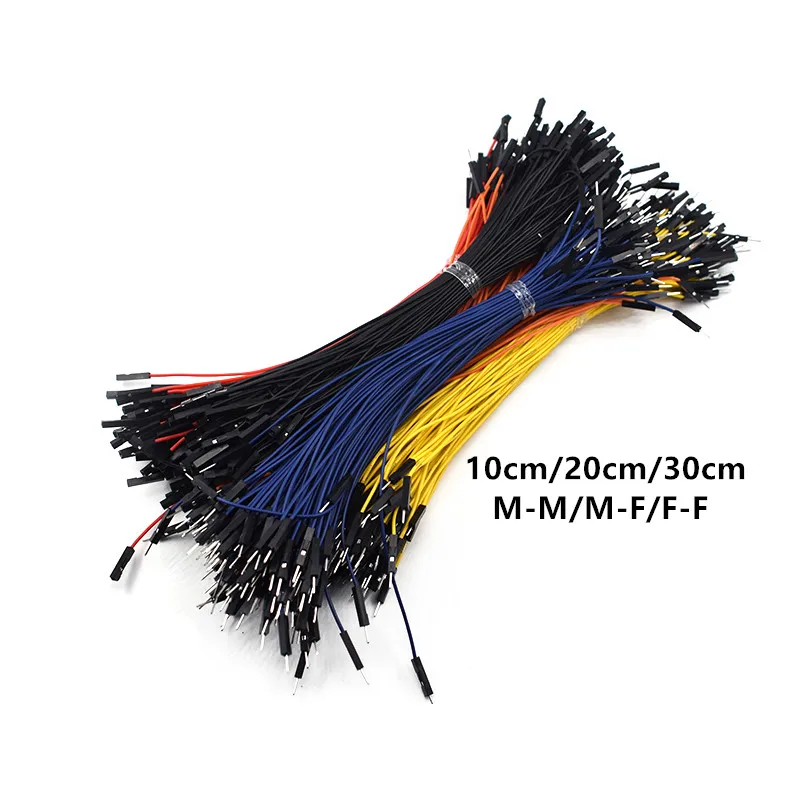 Copper Jumper Wire Dupont Cable 20cm 30cm 10cm Male Female 24AWG