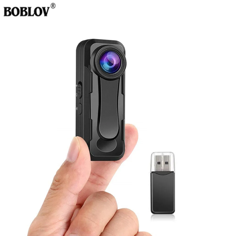 Mini Câmera Policial Desgastada Gravação em Loop 32gb Micro Filmadoras Gravador de Voz Dvr Bicicleta Cam hd 1080p Boblov-w1