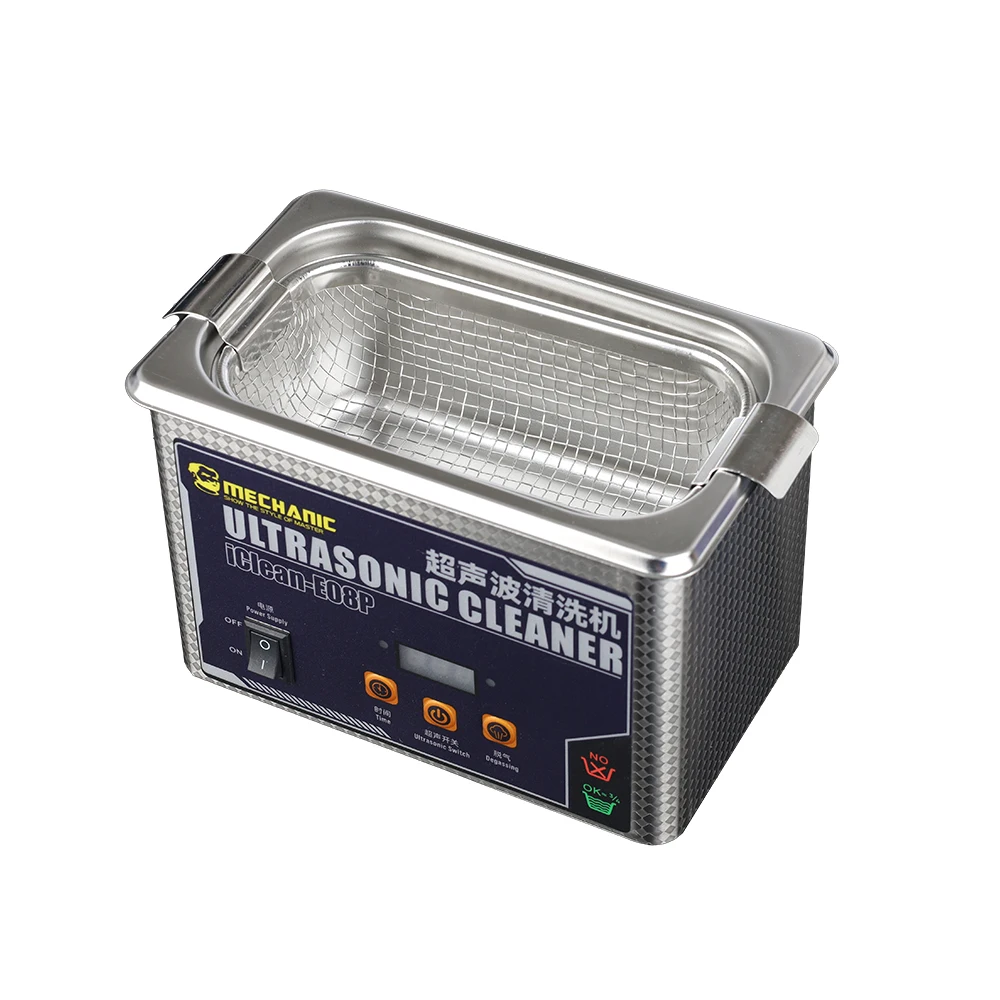 MECHANIC IClean E08P Ultrasonic Cleaner for Mobile Phone Repair