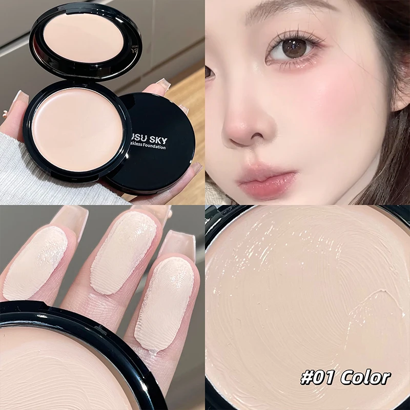 Soft Focus Cream Foundation Palette Long Lasting Silky Concealer_voghion.com