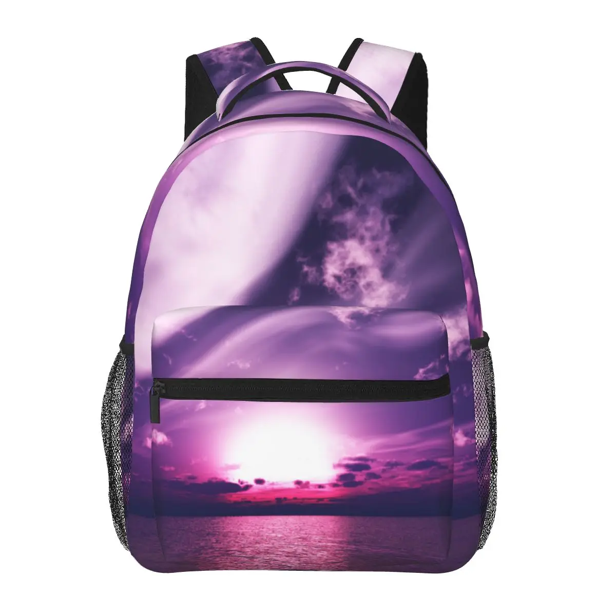 

Women Backpack Sunset Or Sunrise Sky Fashion Bag for Women Men School Bag Bookbag Mochila